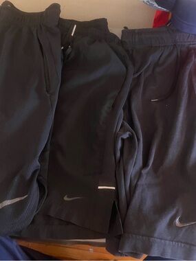 3 nike basketball shorts bundle bottoms b3 md